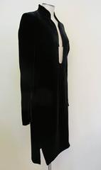 New Tom Ford Runway Black Velvet Cocktail Dress