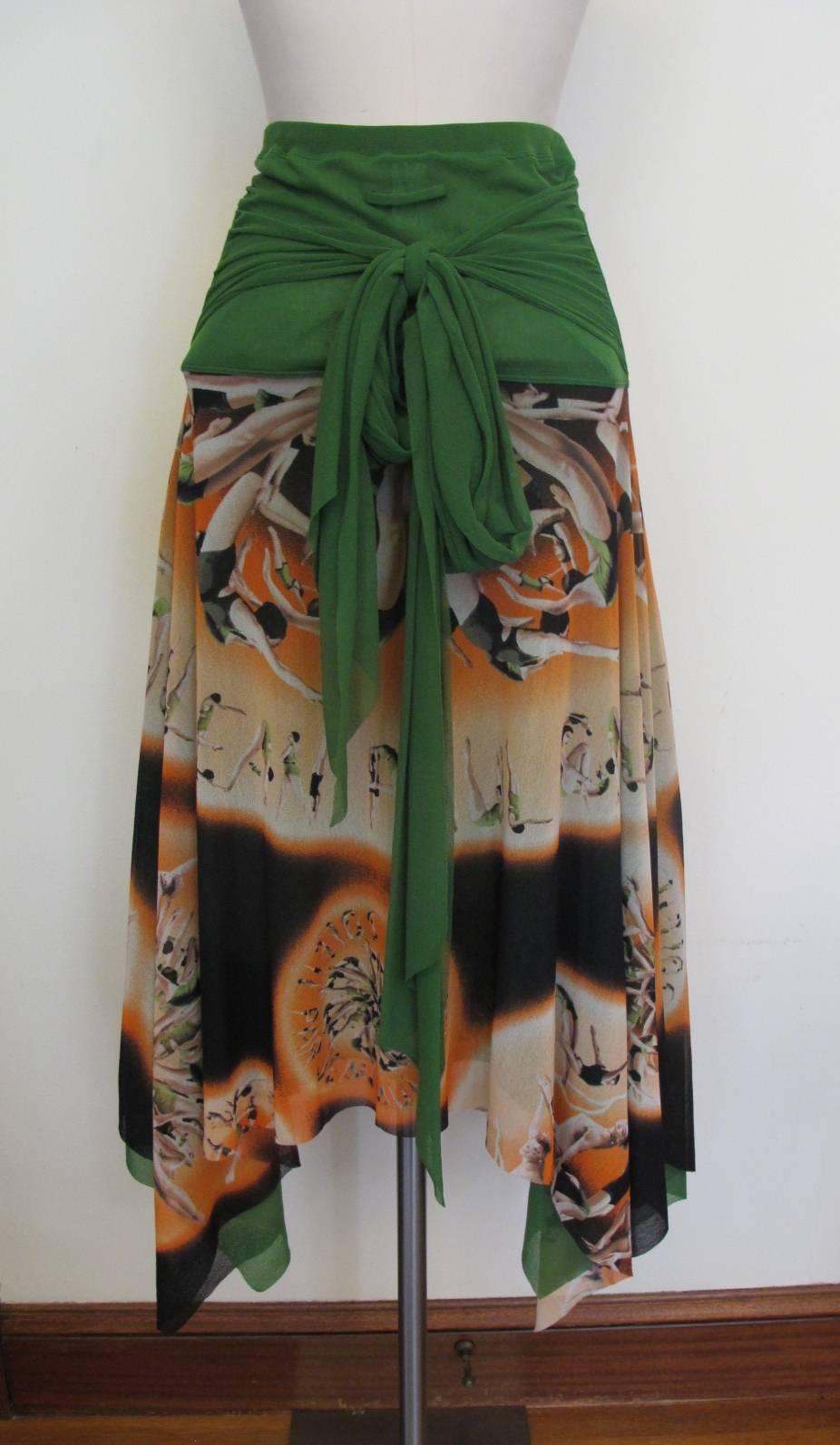 New Jean Paul Gaultier Strapless dress or skirt For Sale 2