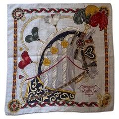 Hermès “Harnais Coeur” Vintage Silk Scarf 40x40 – Limited Edition