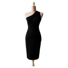 Gucci Tom Ford SS 2000 Black Cutout Backless Dress