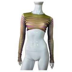 New Jean Paul Gaultier crop top