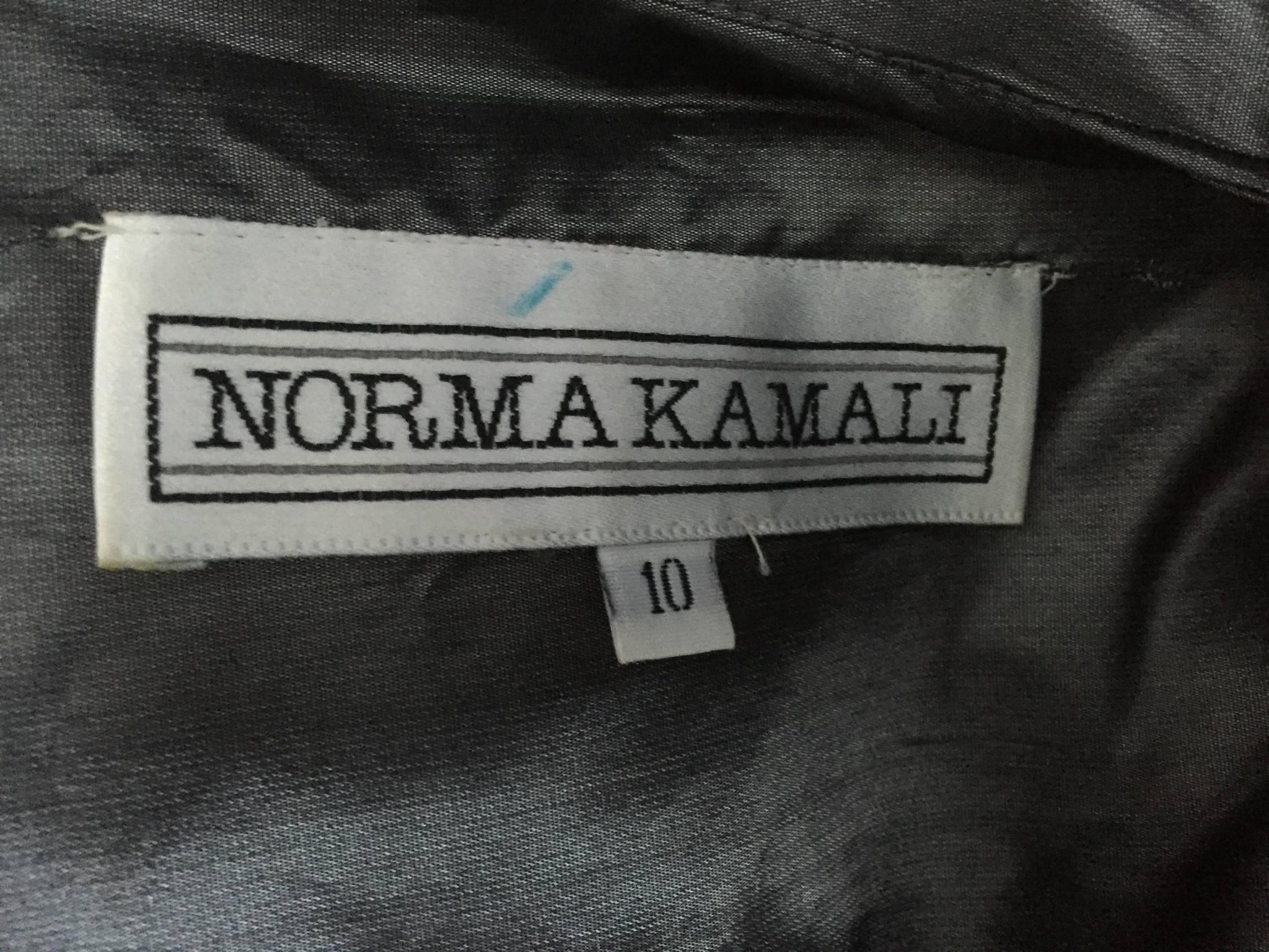 Women's Norma Kamali Metallic Trench Coat  For Sale