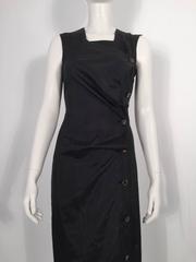 Comme des Garçons tricot Black Button Dress