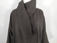 Issey Miyake Abstract Collar Coat