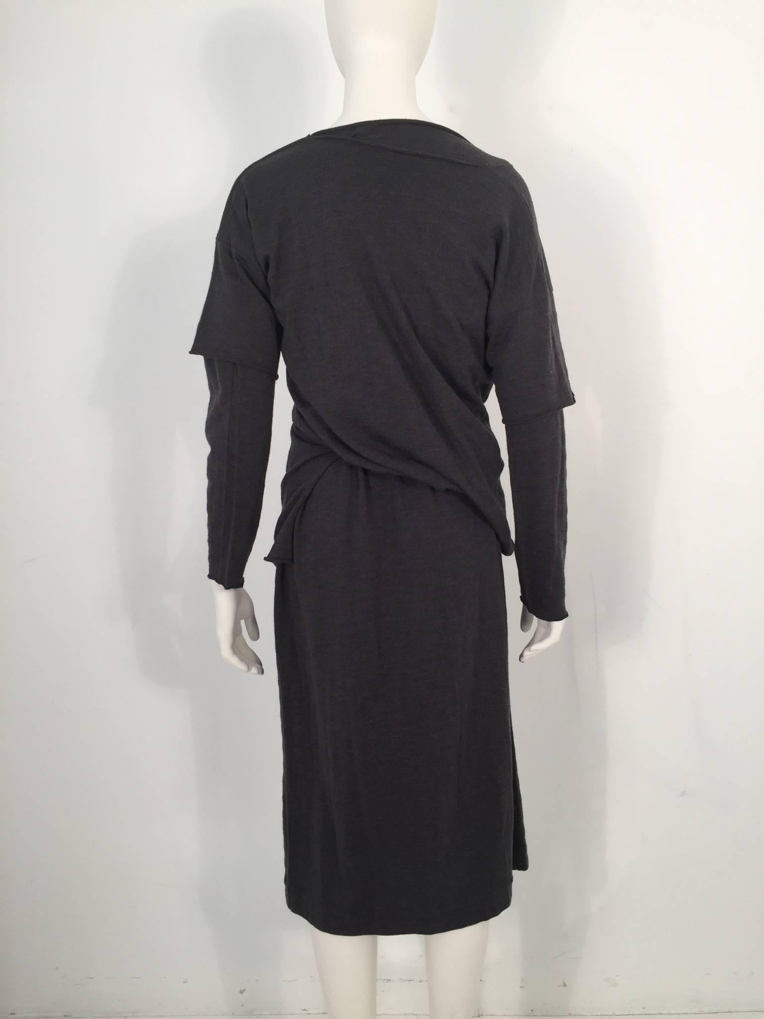 Women's Comme des Garcons tricot Iconic Deconstructed Dress For Sale