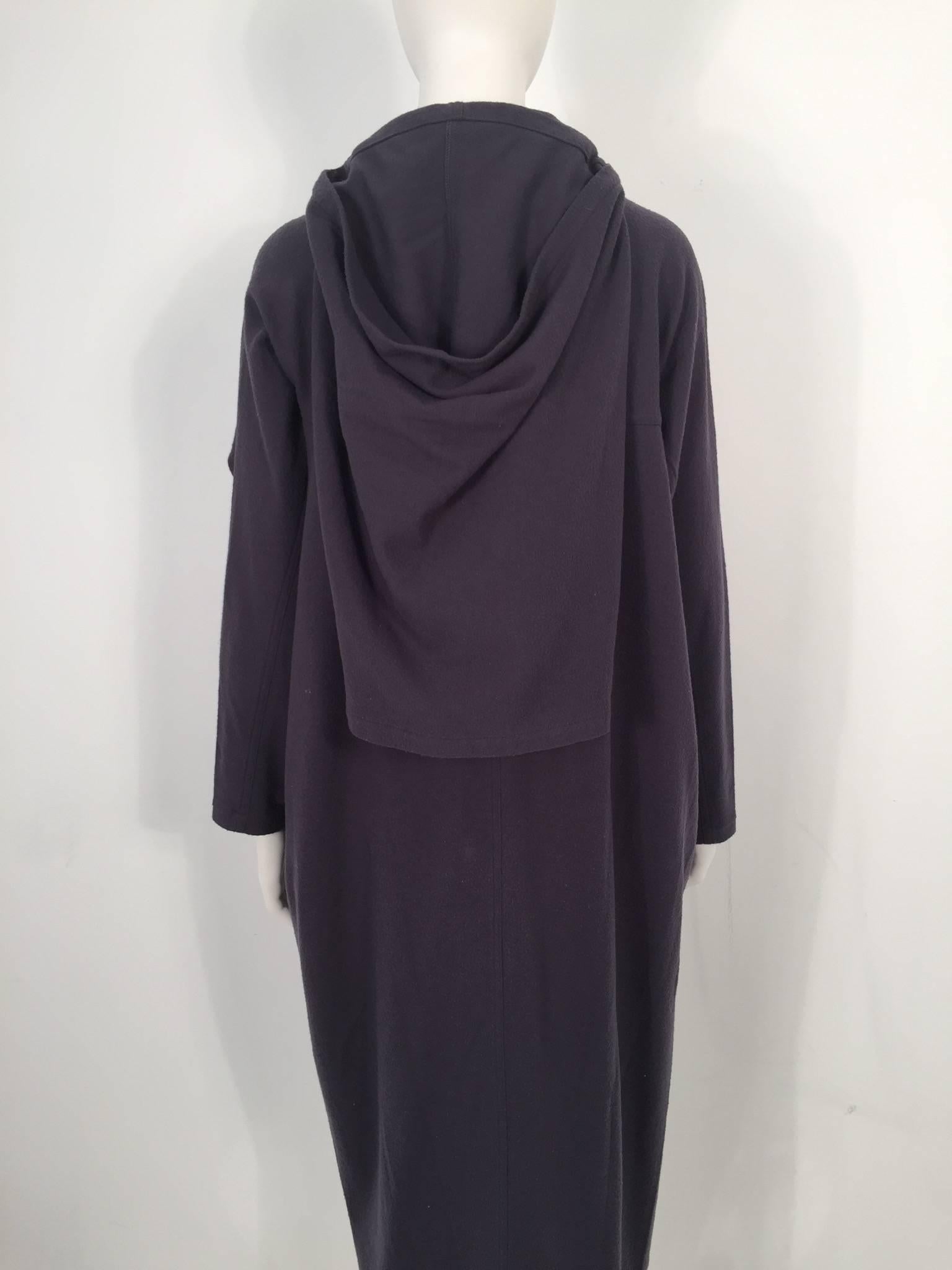 Issey Miyake Iconic Hooded Dress For Sale 3