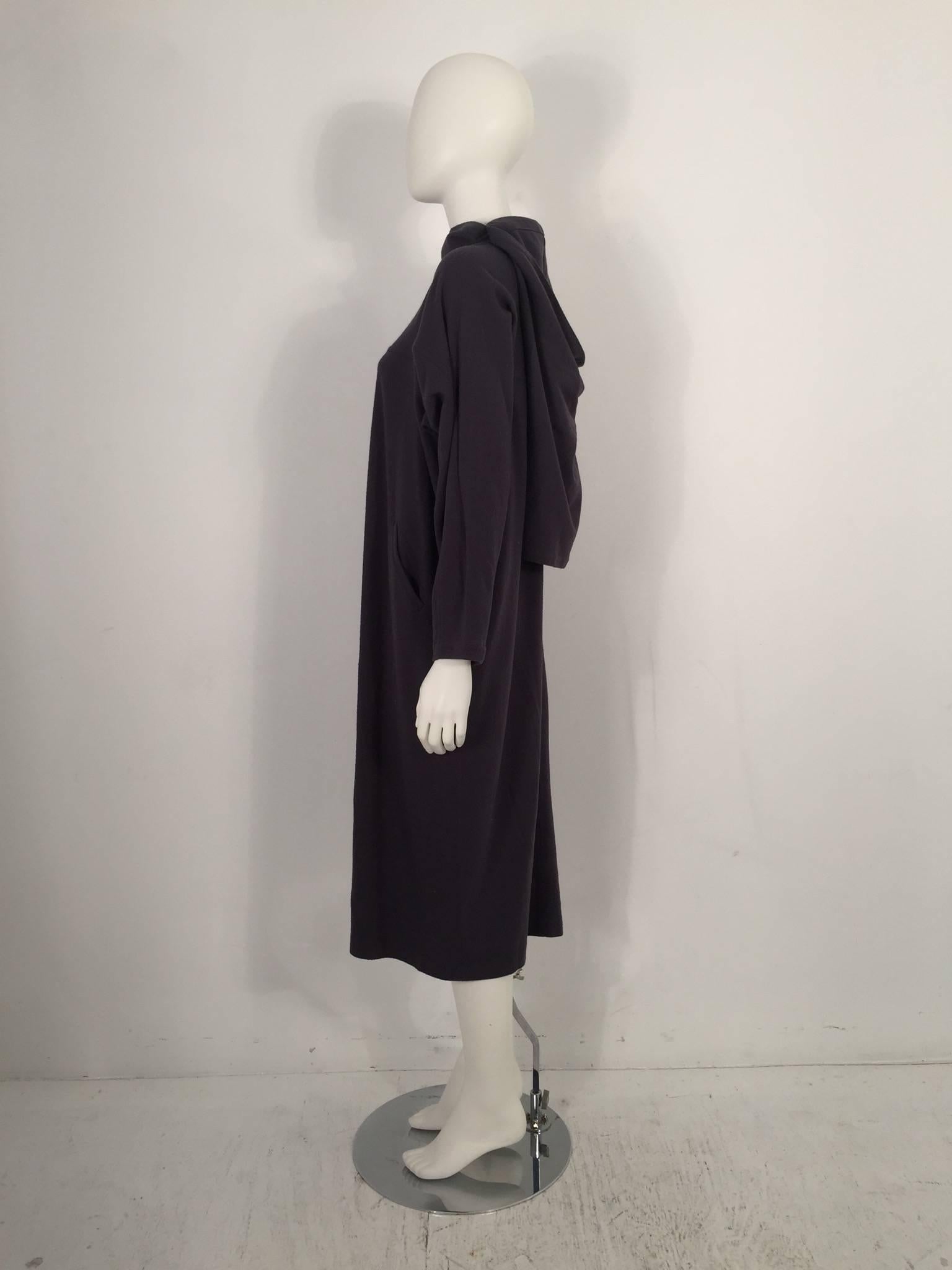 Women's Issey Miyake Iconic Hooded Dress For Sale