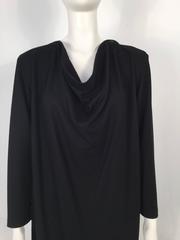 Issey Miyake Black Cashmere Dress