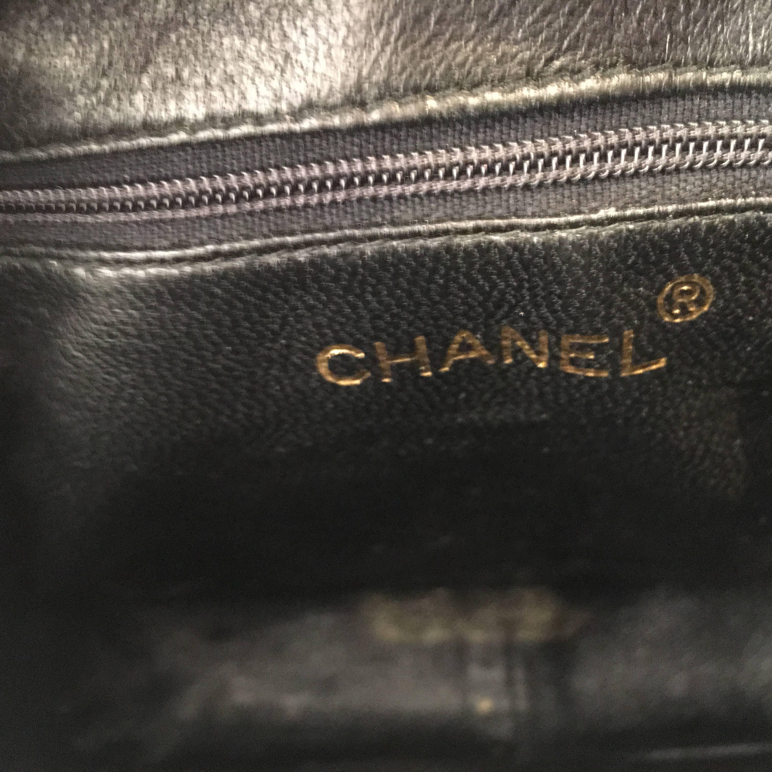 Chanel Quilted Patent Leather Crossbody Bag 3