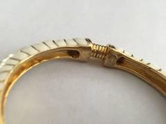 Kenneth Jay Lane Rare Vintage Enamel Horse Head Bracelet