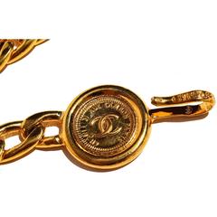 Chanel vintage medallion belt or necklace Rue Cambon