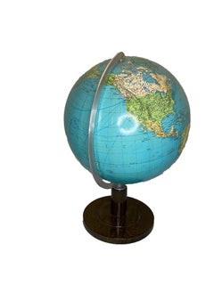 Globe terrestre ancien, fabriqué par le fabricant allemand Columbus-Verlag Paul Oestergaard KG