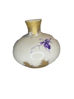 Antique Alfred Stellmacher Turn-Teplitz Cabinet Vase, Japonisme Style – c. 1885
