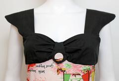 1970's Miss Mouse "Island" Dress