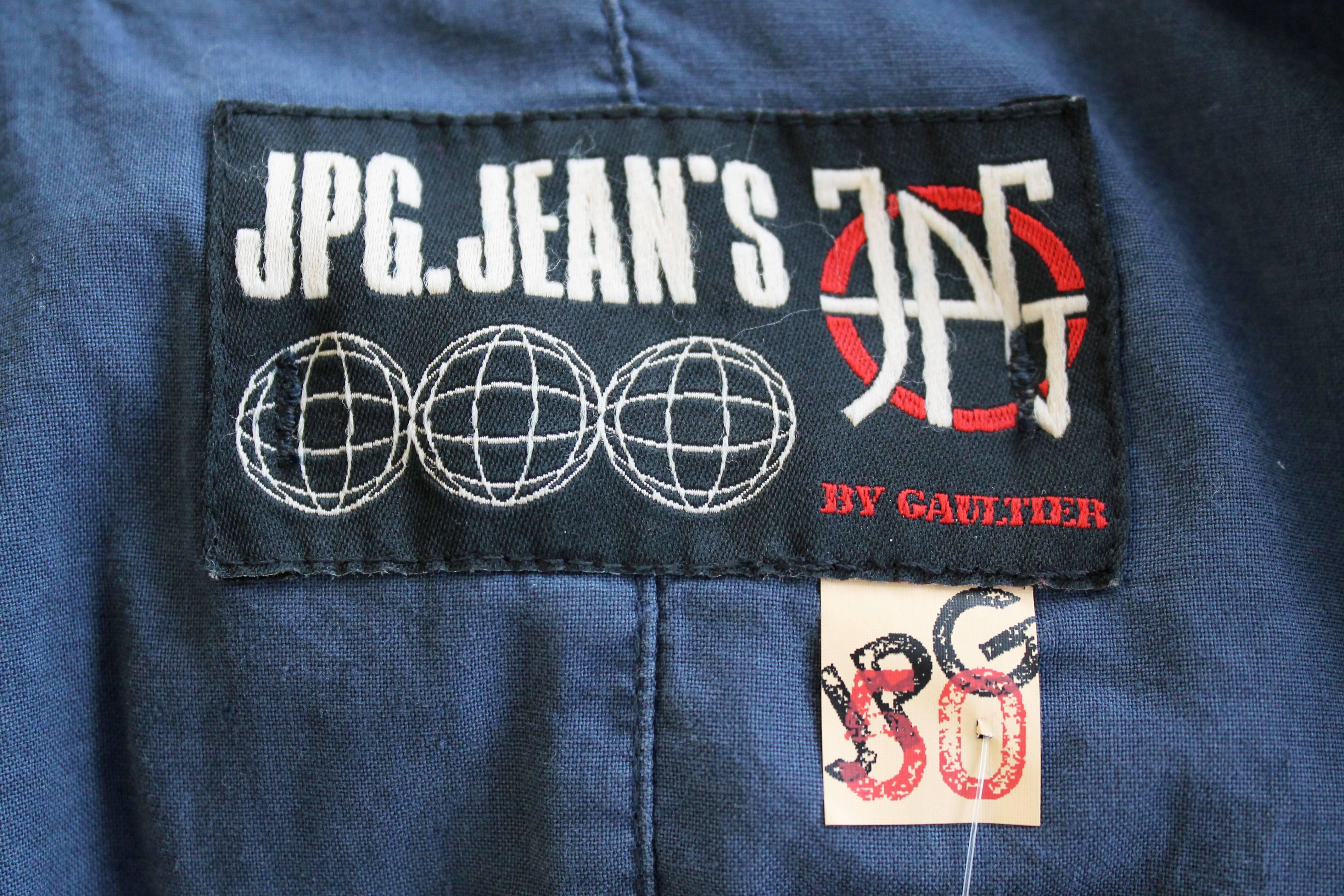 Jean Paul Gaultier Jeans Denim Tailcoat  4
