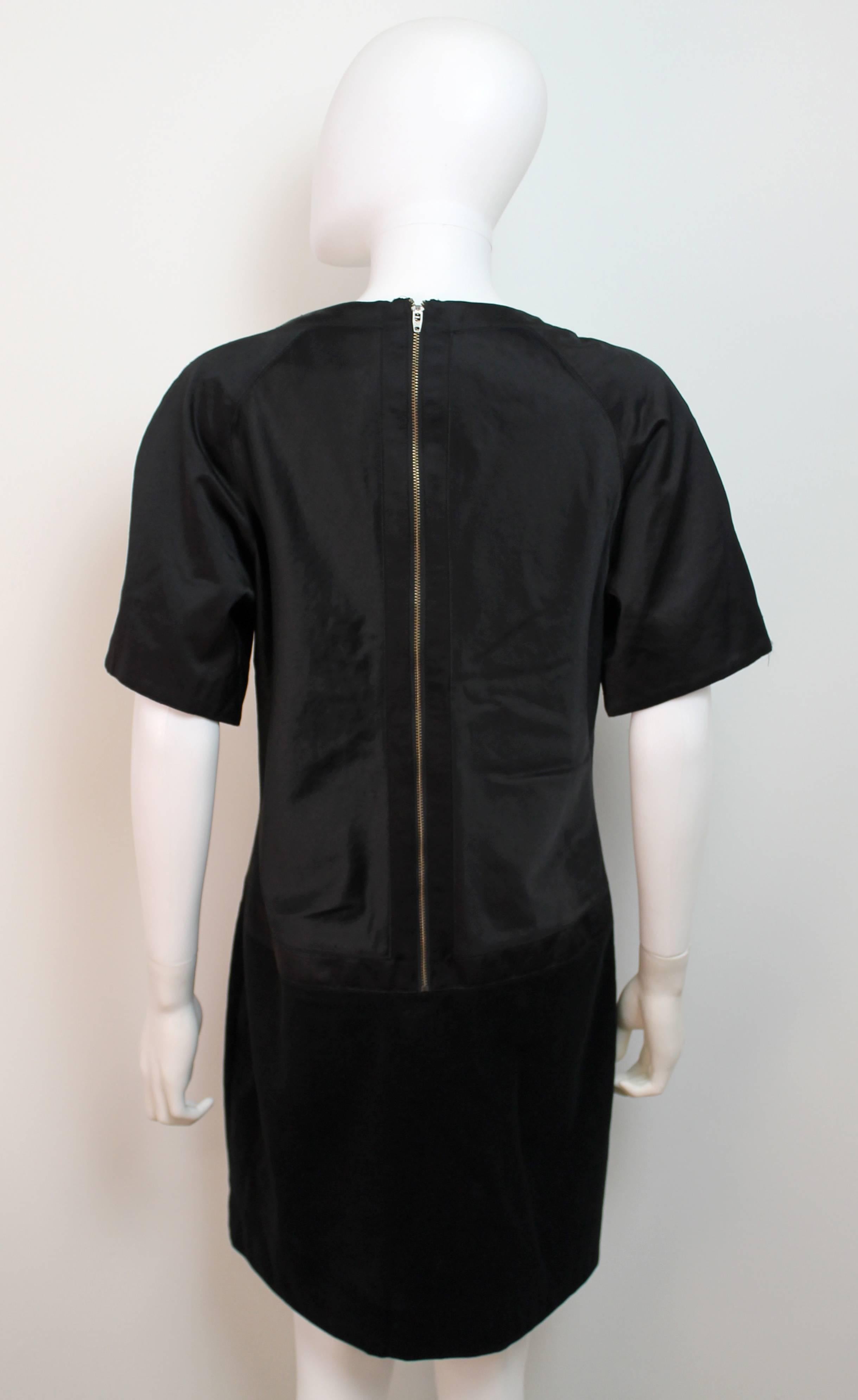 Helmut Lang Black Strutctured Dress 2