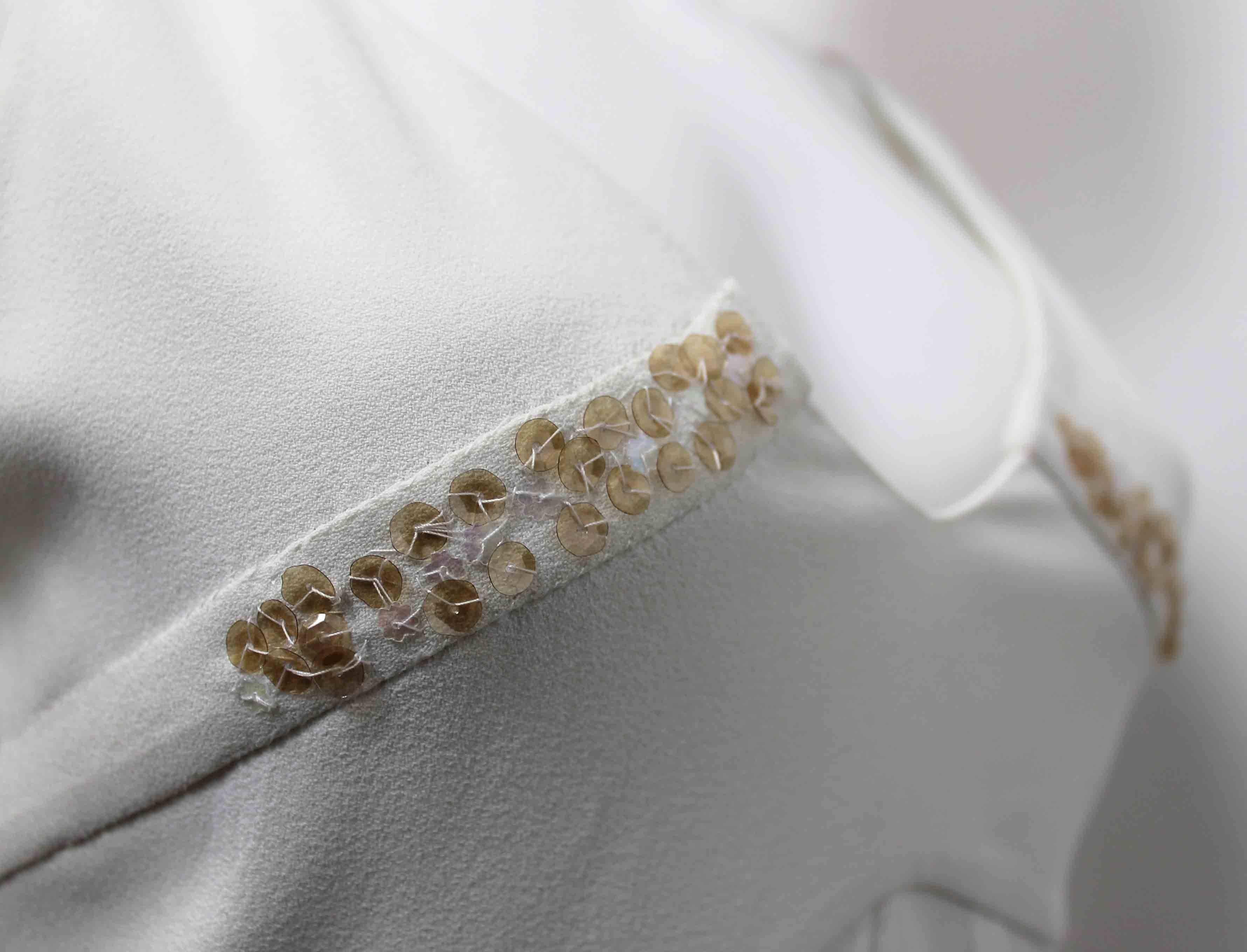 Christian Dior White Silk Dress c. 2005 In Excellent Condition For Sale In London, GB