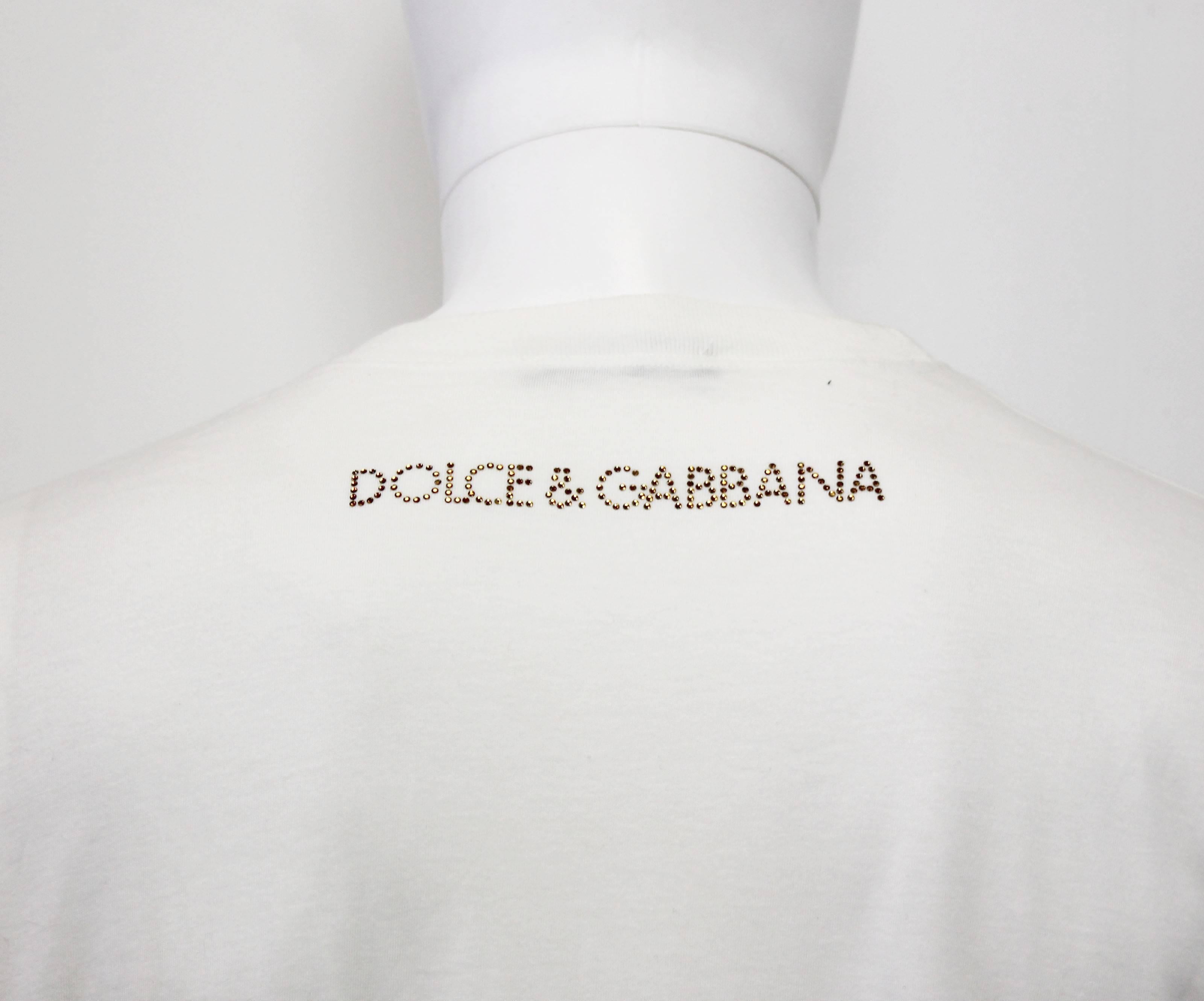 dolce and gabbana madonna t shirt