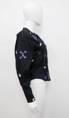 Arabella Pollen Black Algebra Jacket c. 1989