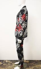 Comme des Garcons Homme Plus Rolling Stone ‘Lick’ Suit 2005