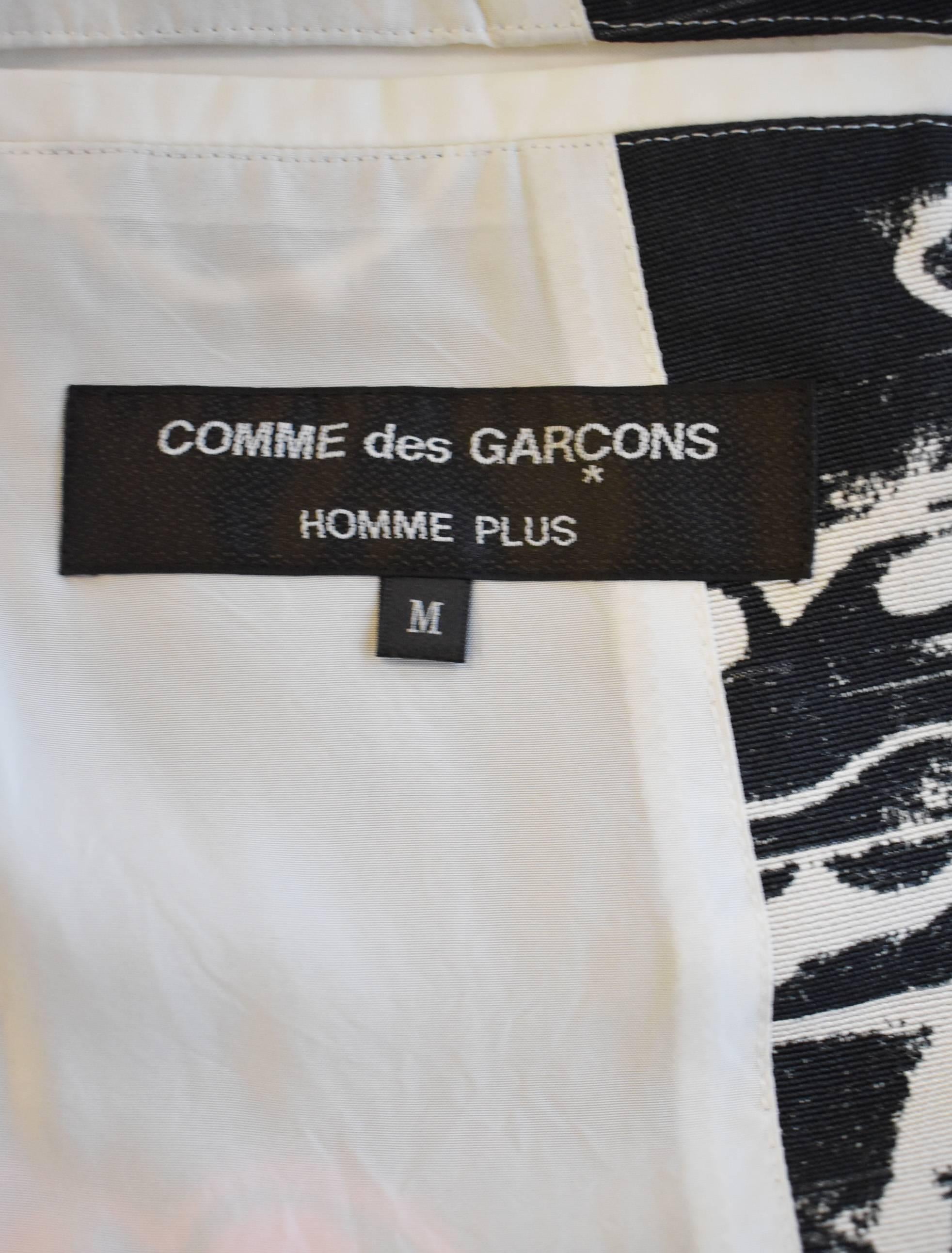 Men's Comme des Garcons Homme Plus Rolling Stone ‘Lick’ Suit 2005 For Sale