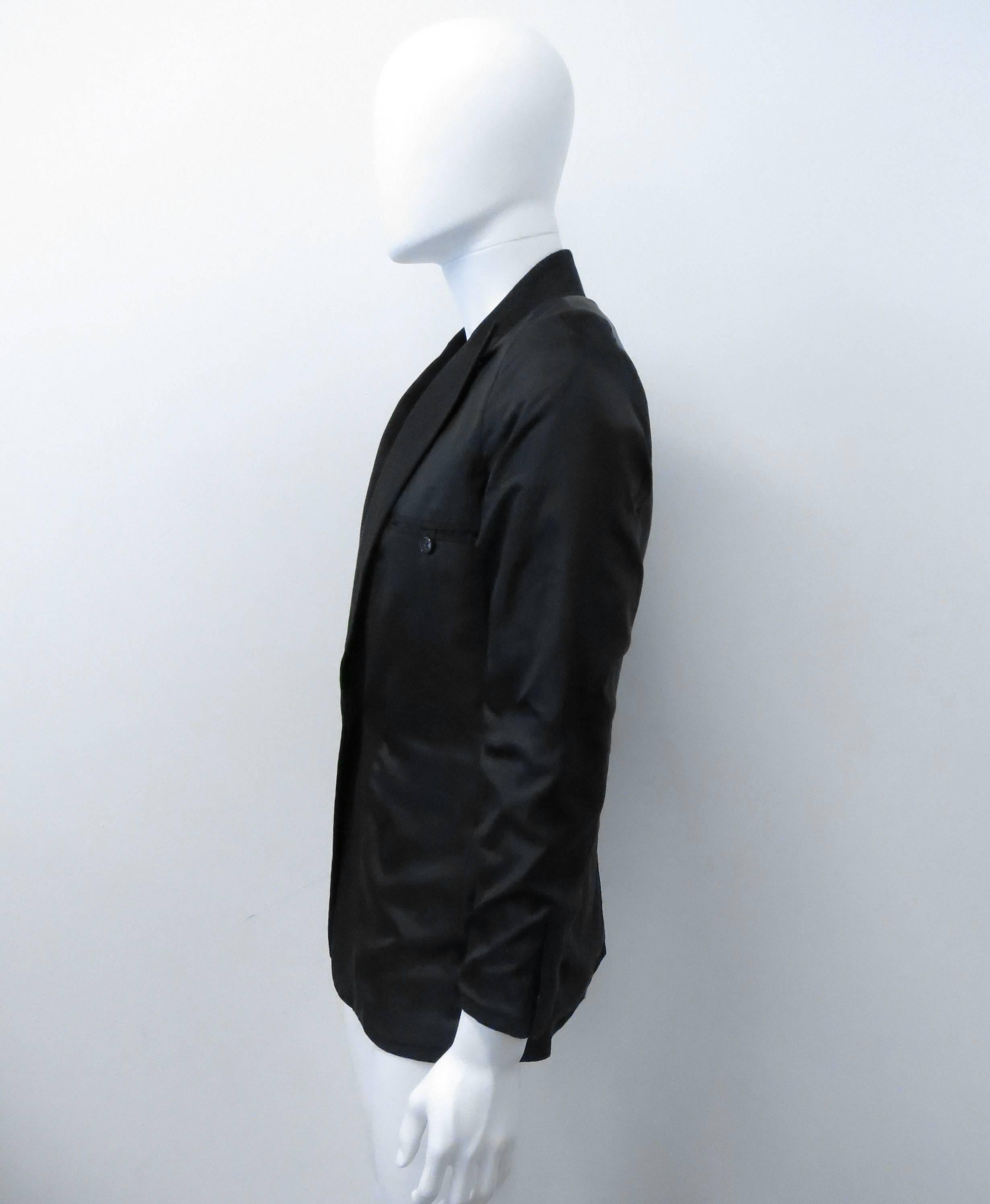 Raf Simons Black Reversible Lining Jacket  In Excellent Condition In London, GB