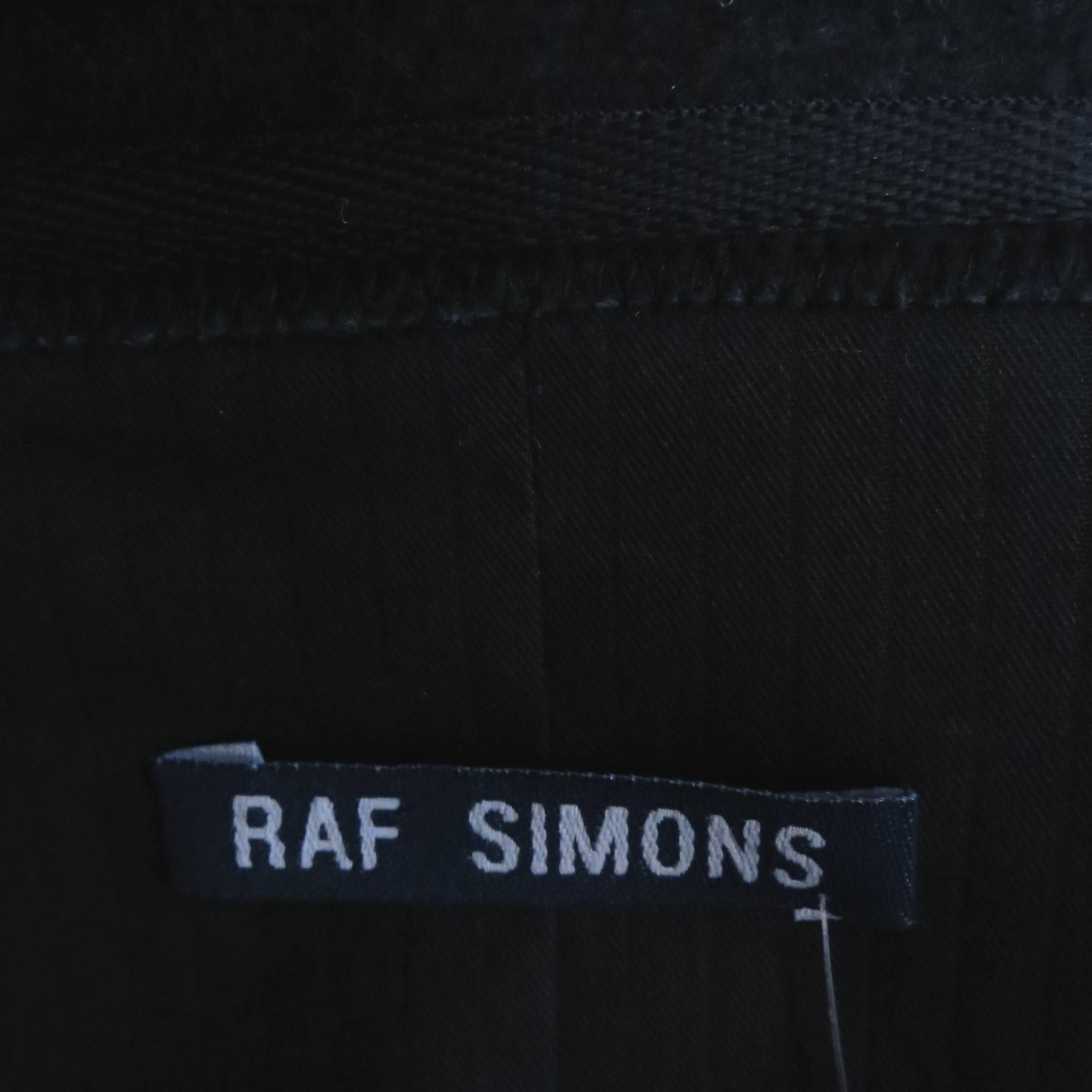 Raf Simons Black Reversible Lining Jacket  2