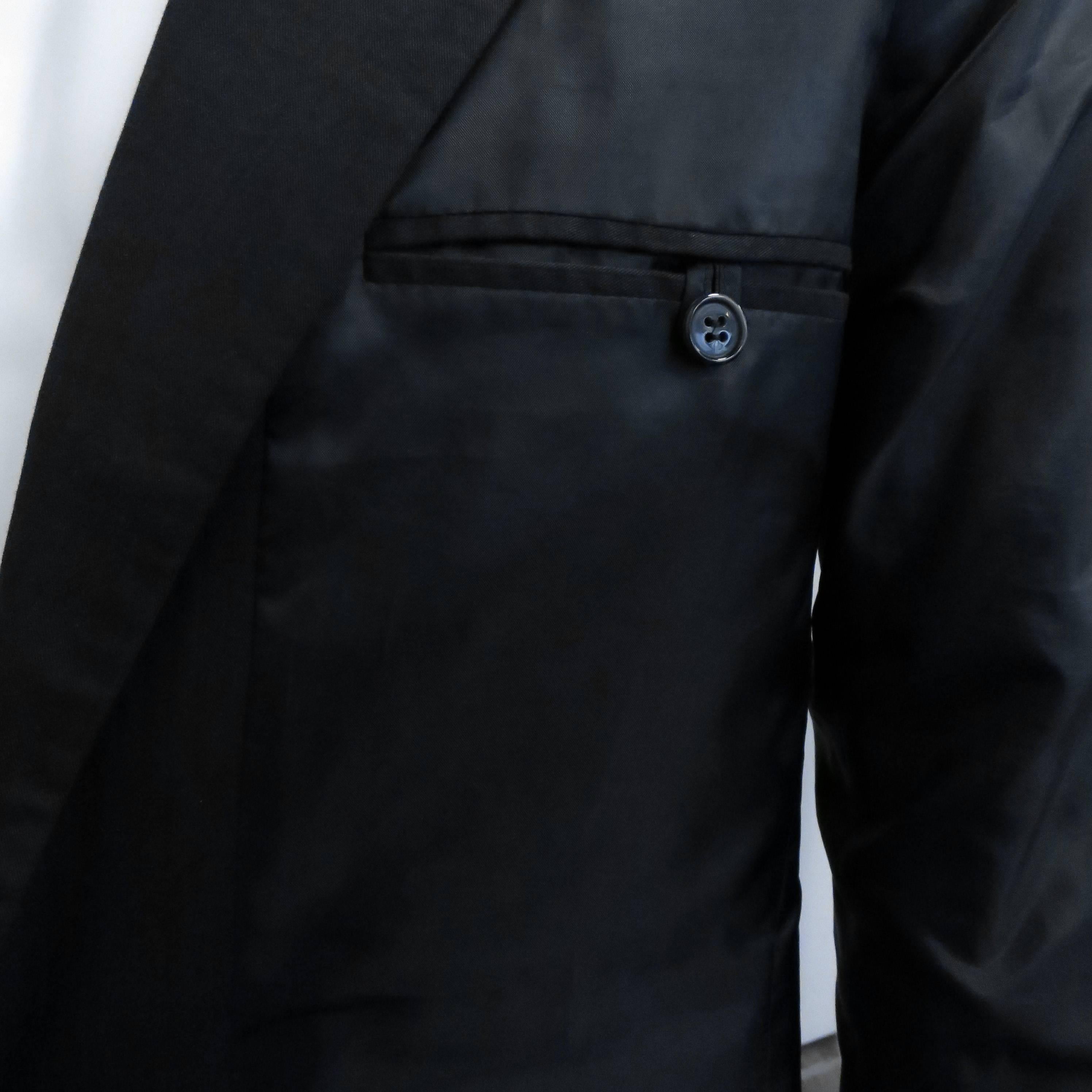 Raf Simons Black Reversible Lining Jacket  1