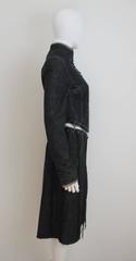 Alexander McQueen SS 2003 'Pirate Collection' Denim Lace-Up Dress