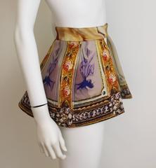 Mary Katrantzou AW 2011 Printed Peplum Skirt