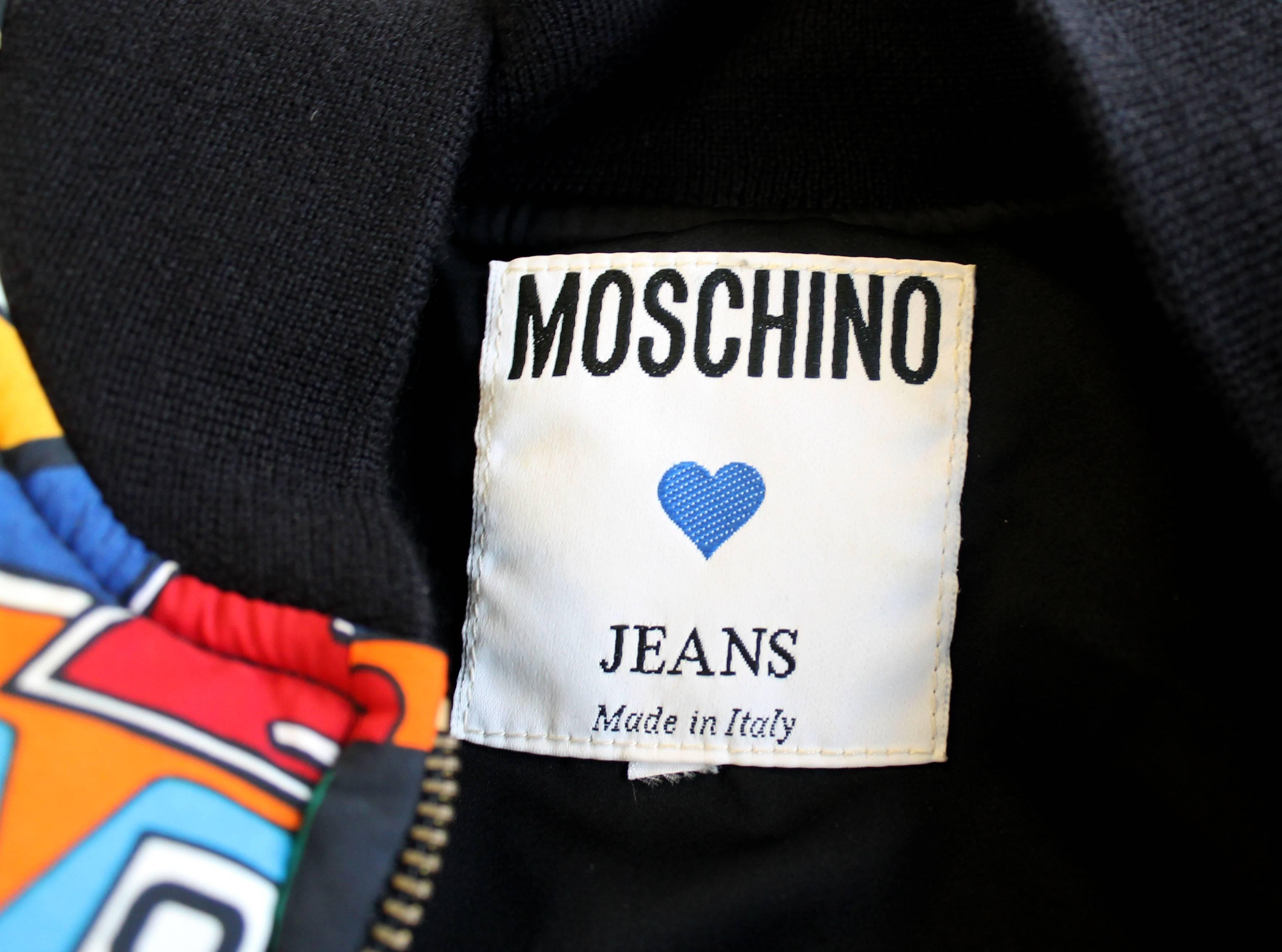 Women's Moschino Jeans Pinball-Print Bomber 