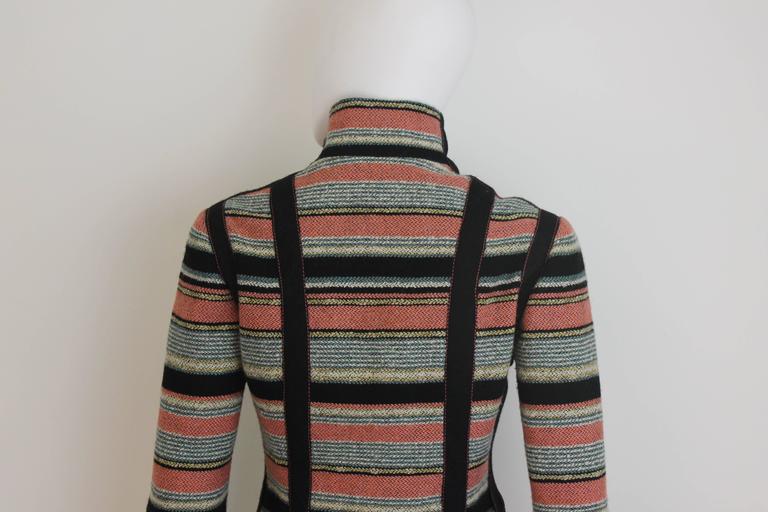 1970s Bill Gibb Woven Fitted Jacket at 1stdibs