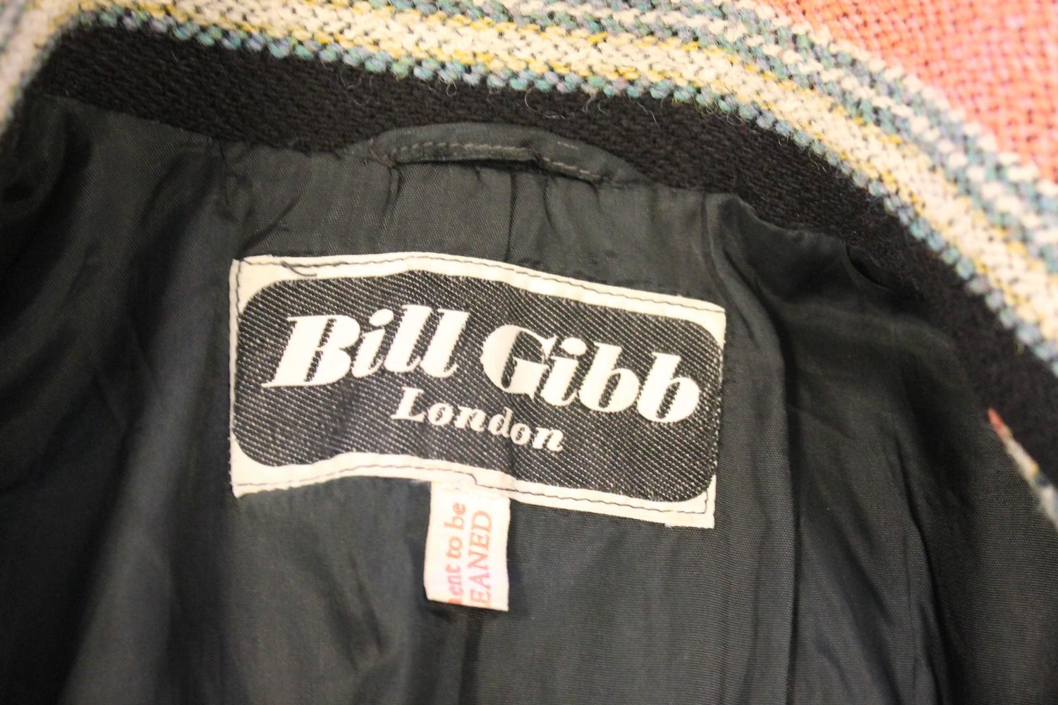 1970s Bill Gibb Woven Fitted Jacket For Sale at 1stdibs