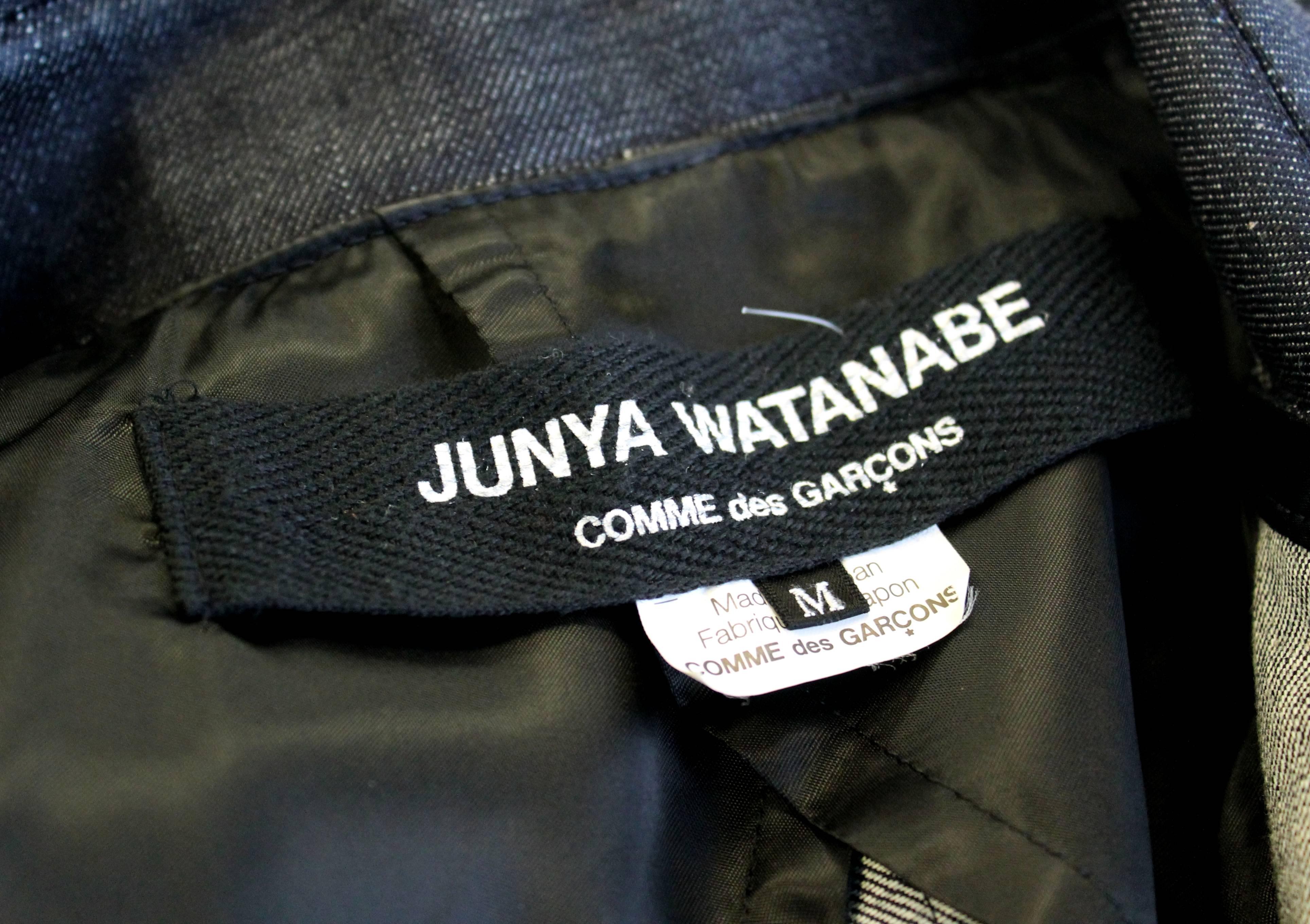 Junya Watanabe SS 2007 Denim Sculptural Jacket 4