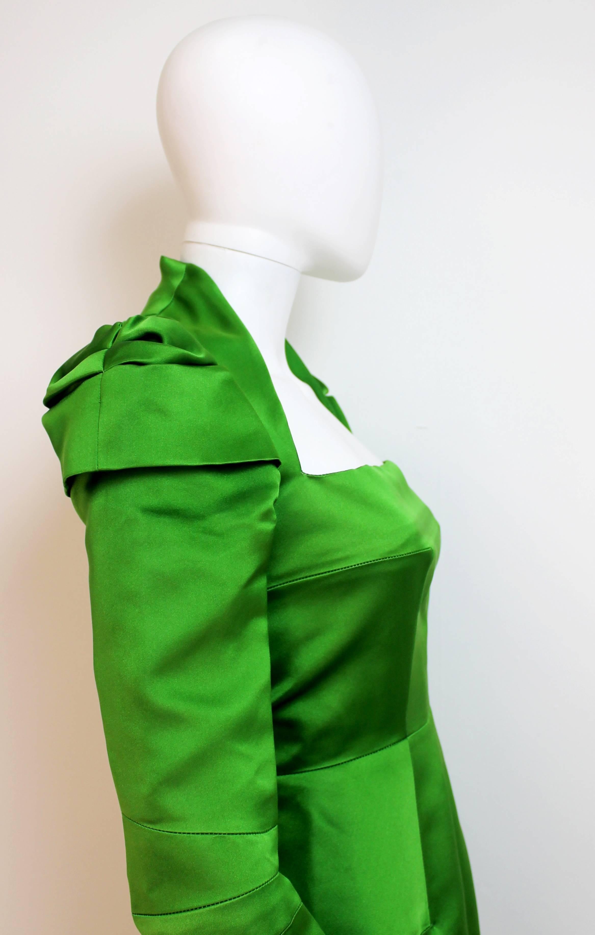 Giles Green Armour Dress 1