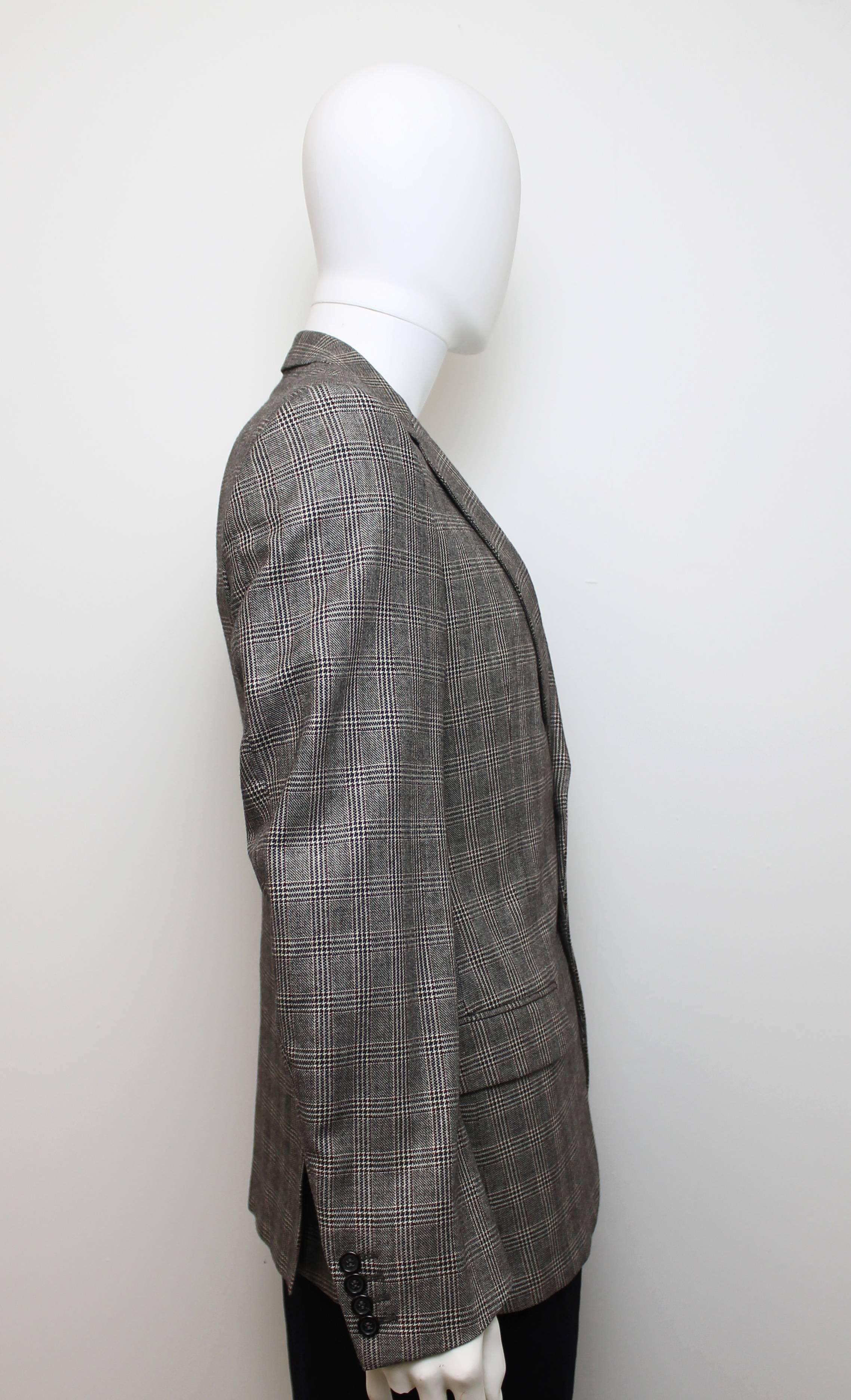 Alexander McQueen AW 2006 Checked Blazer and Waistcoat 1