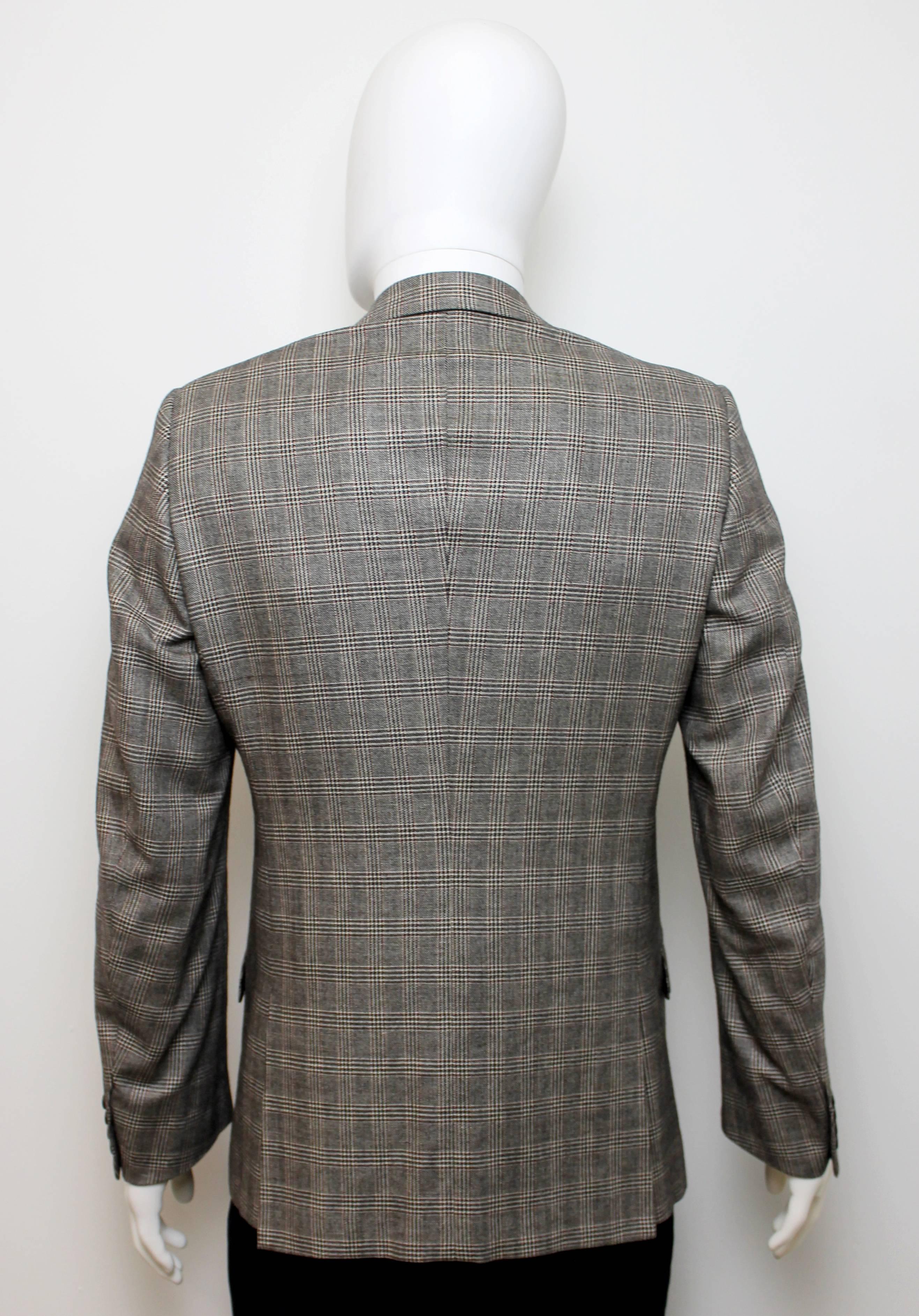 Alexander McQueen AW 2006 Checked Blazer and Waistcoat 2