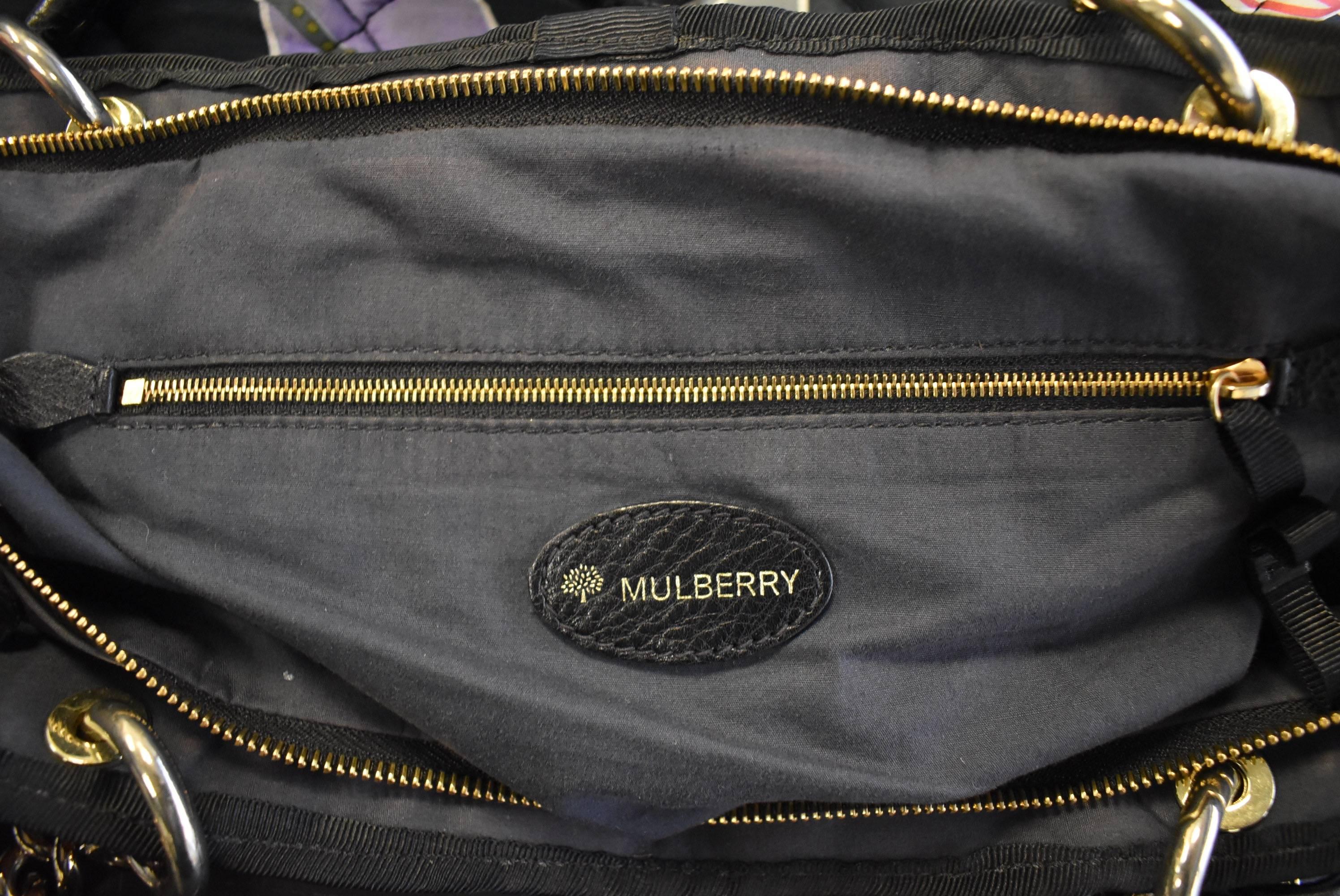 Mulberry Rare Limited Ed Artist Collab Julie Verhoeven Silk Print Dress and Bag 4