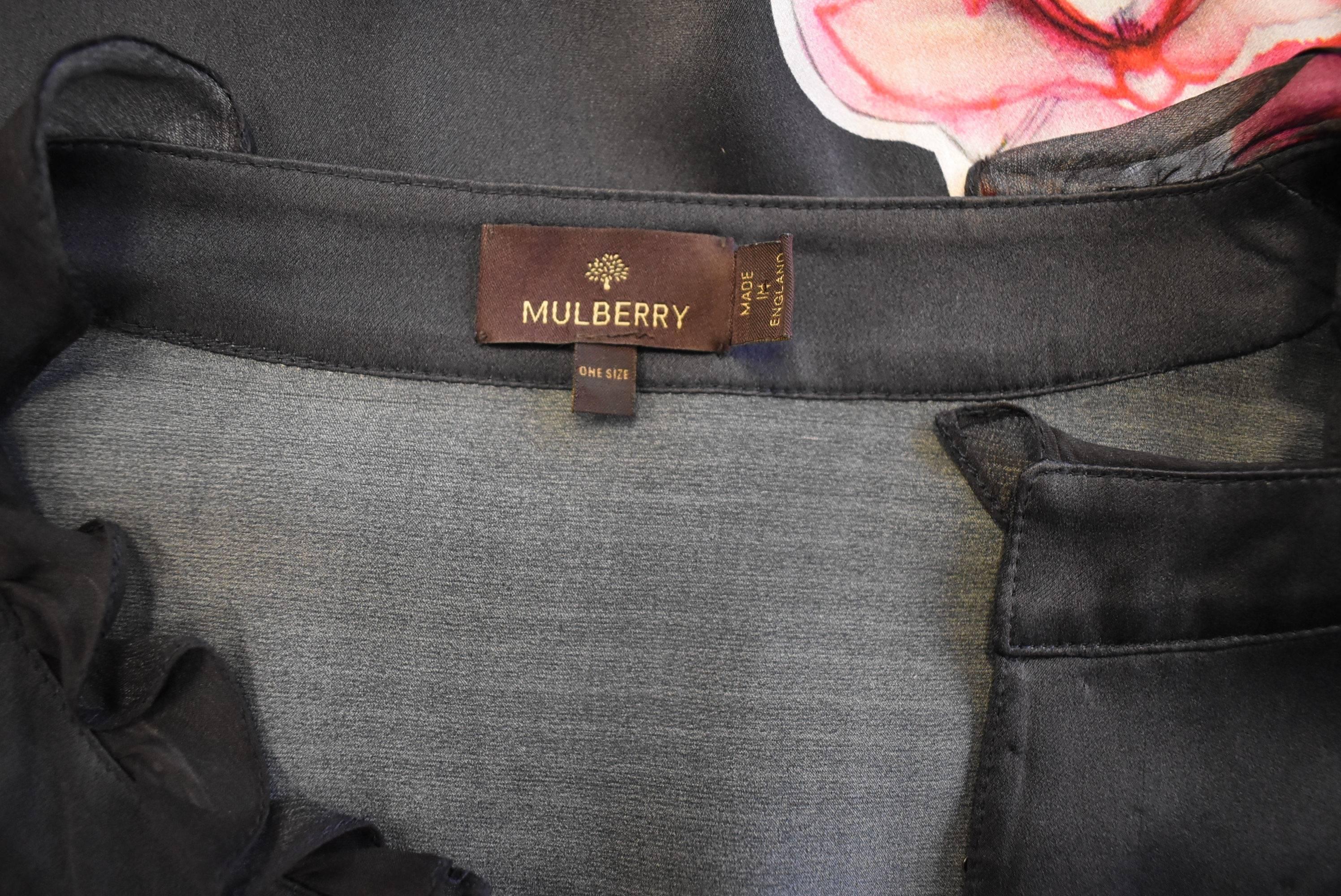 Mulberry Rare Limited Ed Artist Collab Julie Verhoeven Silk Print Dress and Bag 6