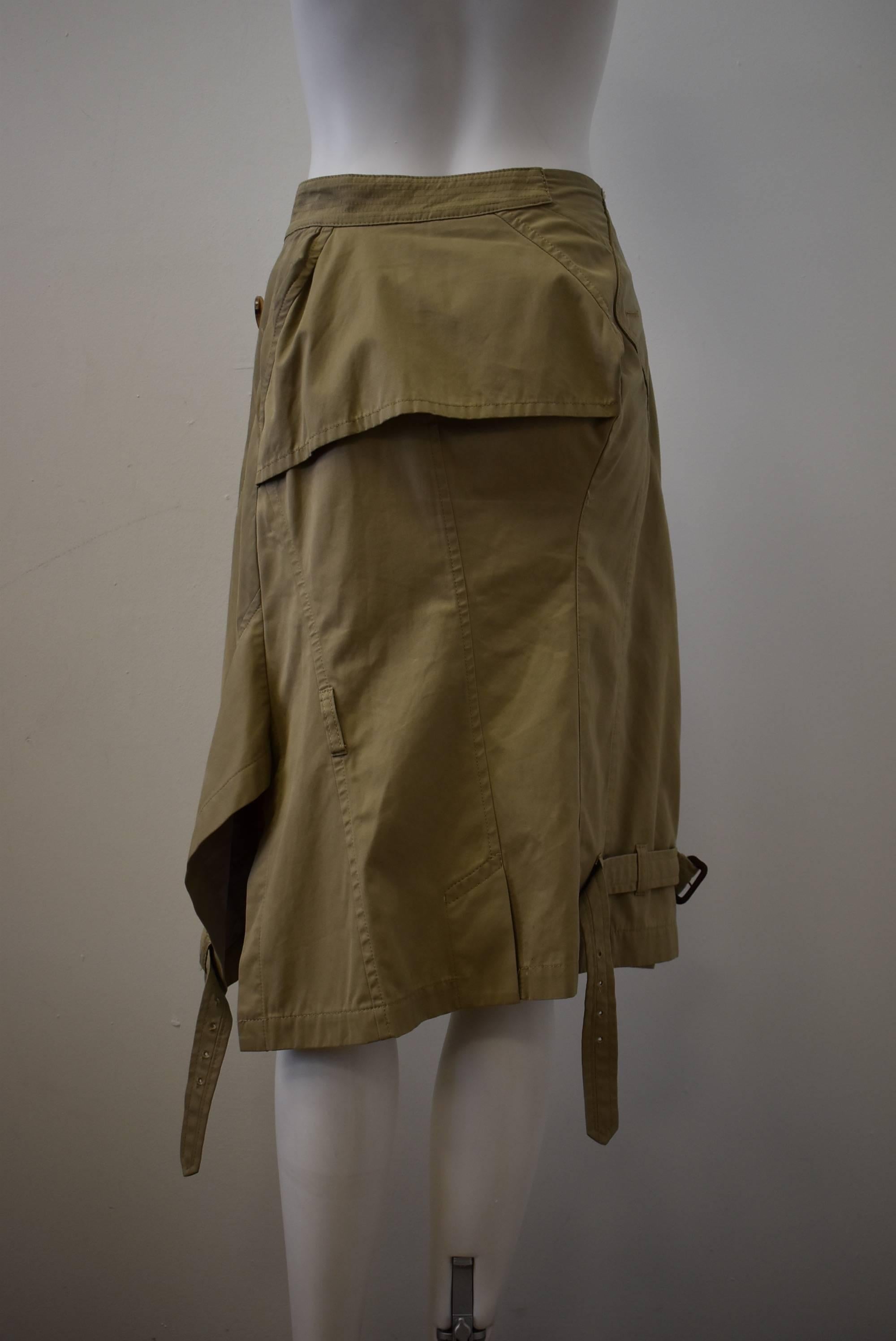 junya watanabe trench skirt