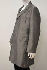 Comme des Garcons Homme Plus Grey Linen Blend Coat, 1997