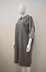 Comme des Garcons Grey Oversize 2D Dress