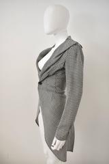 Junya Watanabe Houndstooth Deconstructed Tail Coat 2000's