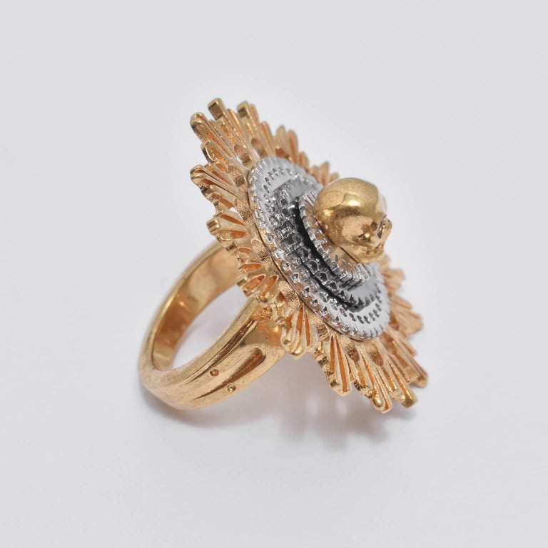 Resin Skull Ring Resin Skull Ring