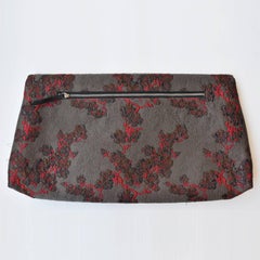 Dries Van Noten Blossom Jacquard Clutch