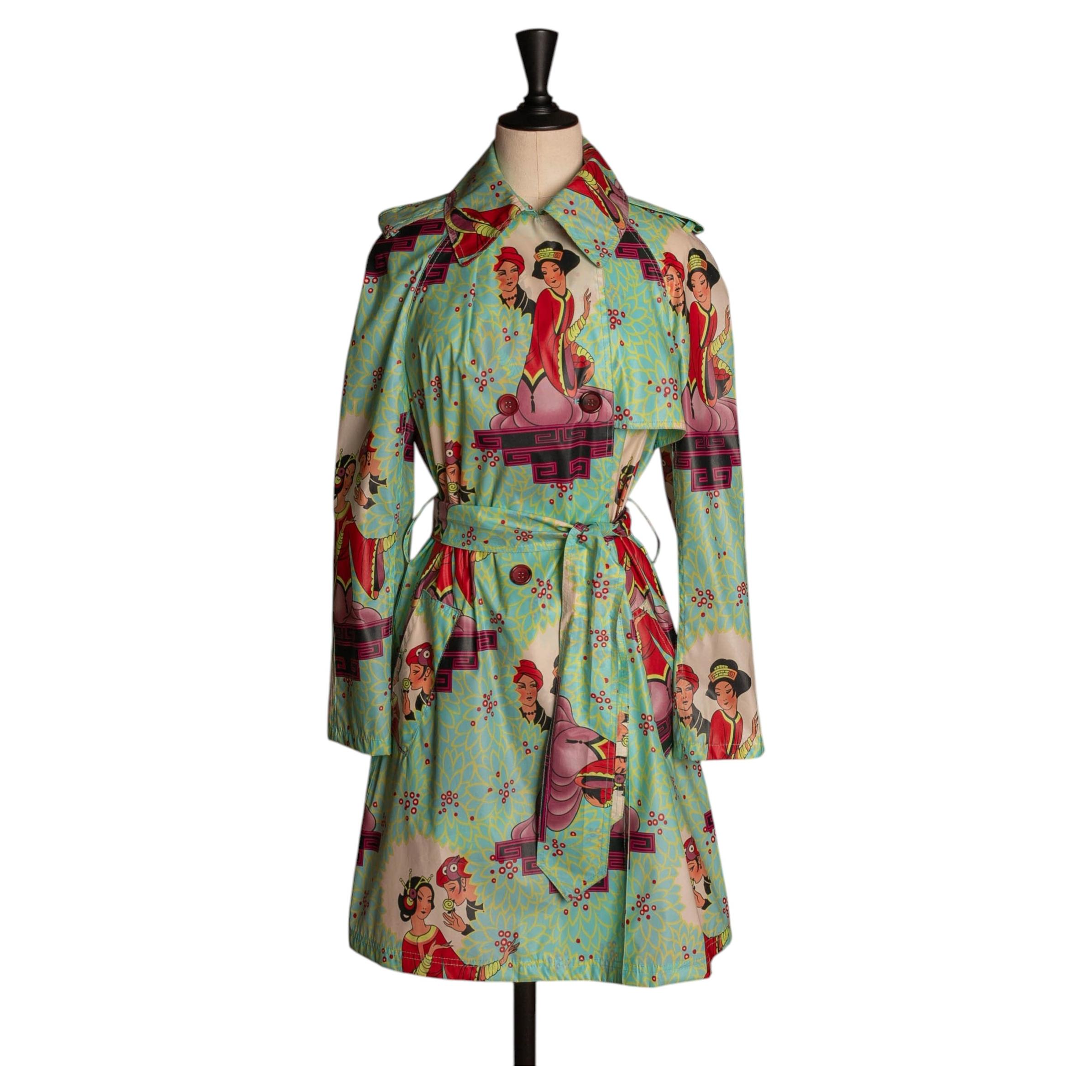 Christian Dior "Street chic" coat by John Galliano, Spring 2002 For Sale