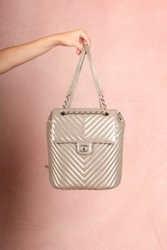 Chanel Iridescent Coated Leather Backpack, 2016/2017
