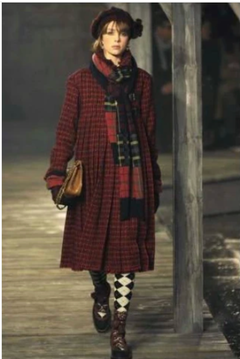 Chanel coat Paris-Edinburgh