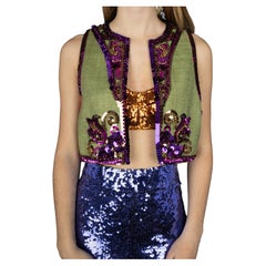 Yves Saint Laurent cardigan Summer 1991