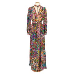 Robe en soie Léonard Automne 2021